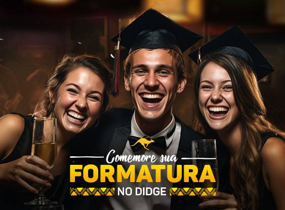 Comemore sua formatura no Didge!