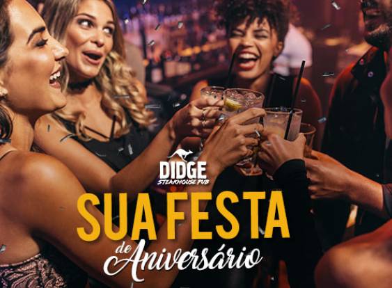 SEU ANIVERSARIO NO DIDGE